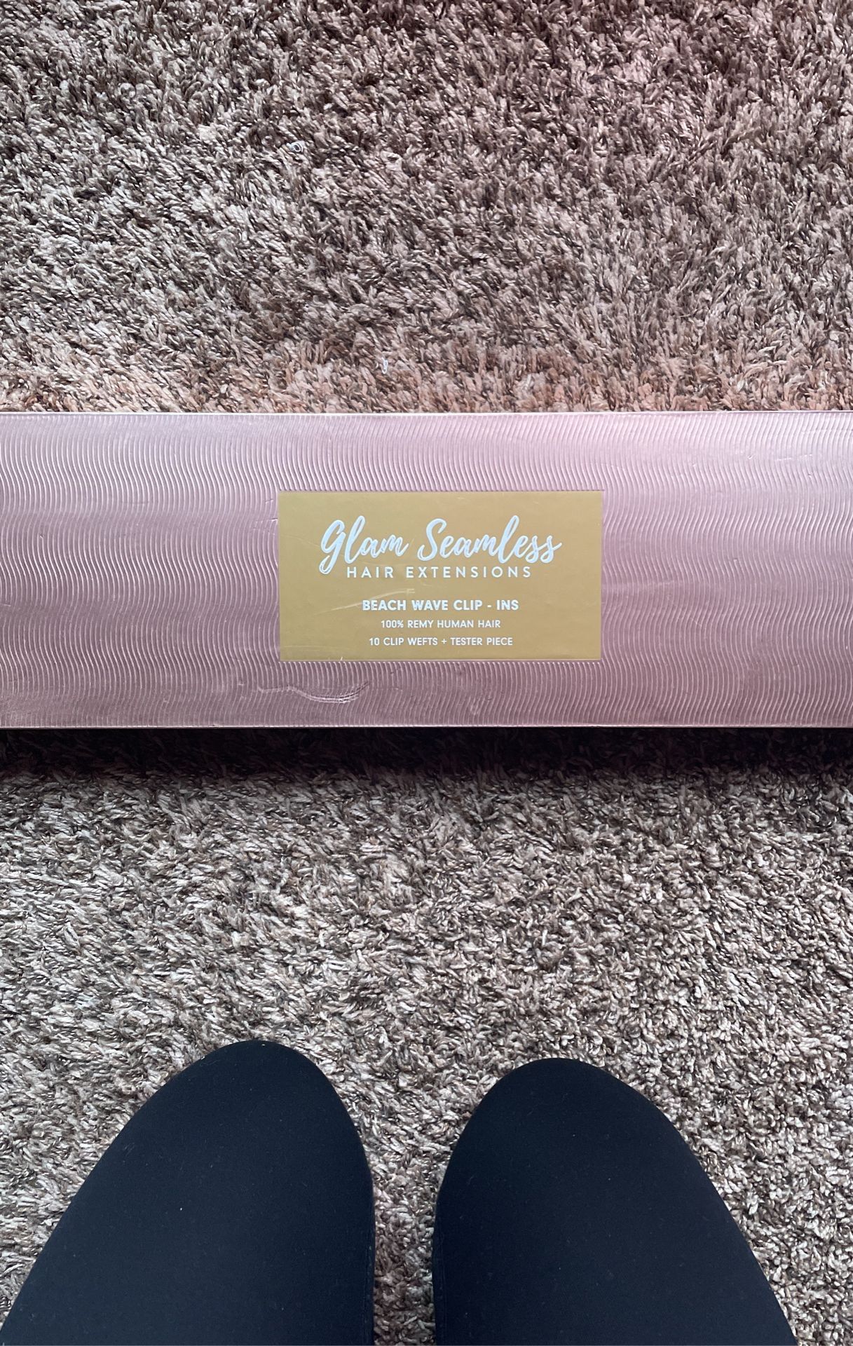 Glam Seamless Clip In Human Hair Extensions