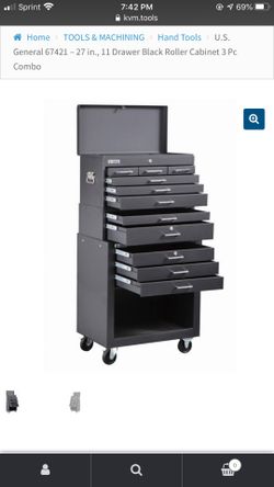 “ Brand new “ US General eleven drawer roller cab
