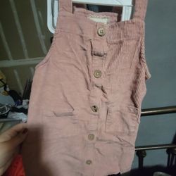 Girls Overal Dress 6T