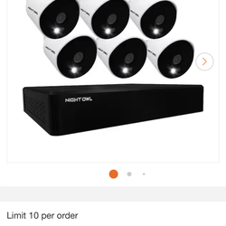 Security cameras night owl