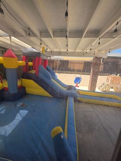 Inflatable Bounce House with Slide
