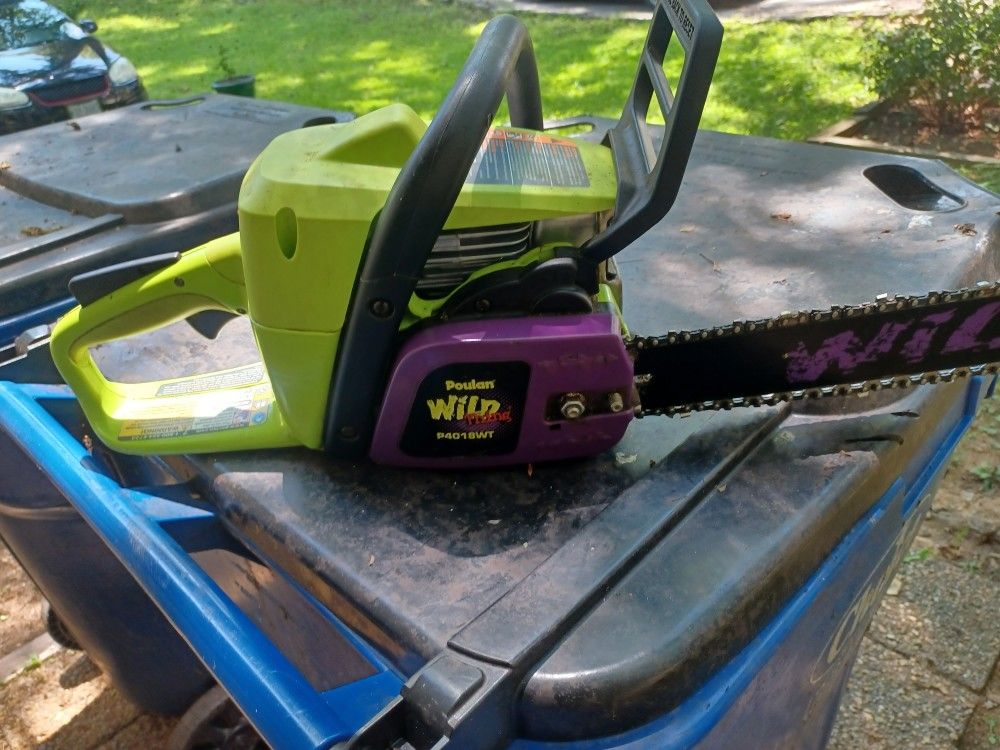 Poulan Chainsaw Wild Thing