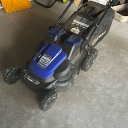 FOR PARTS - Kobalt Double Cut 40v Electric Lawn Mower