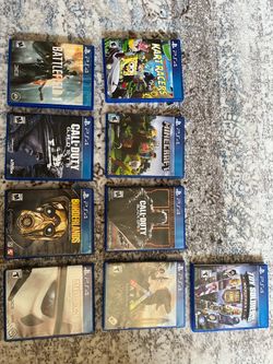 PS4 Game Bundle – 9 Games