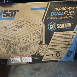 10,000/8,000 -Watt Dual-Fuel Gasoline and Propane with Recoil, Remote and Push to Start