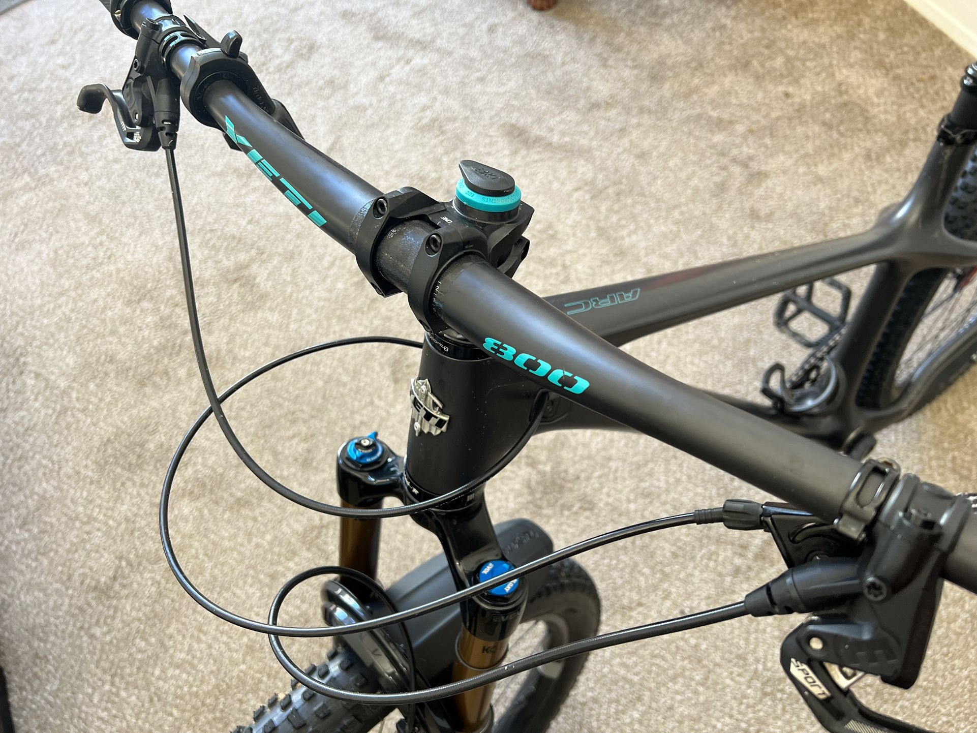 yeti carbon handlebar