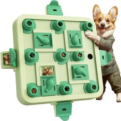 E949 $20  Dog Chess Puzzle Toy, Large Size, 3 Levels of Step-by-Step Challenge, Beginner to Advanced Slow Feeder & Mental Stimulation for Smart Dogs E
