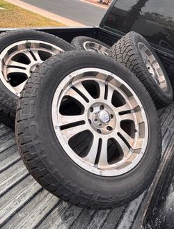 Silverado wheels 275/55R20 117T