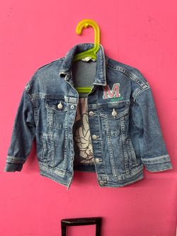 Kids Mickey Mouse Jean Jacket 