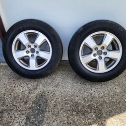 Honda Pilot 2 rims and tires 245 65 r17