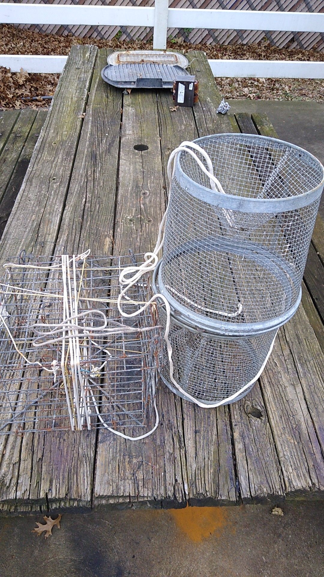 Crab traps