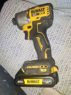 DeWalt 20v Driver and battery