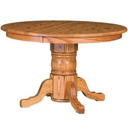 Amish Oak round table