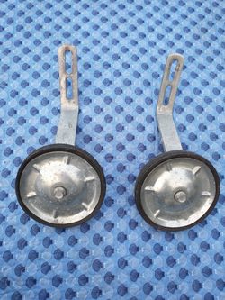 Training Wheels Solid Metal
