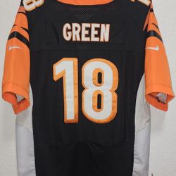 Nike On Field NFL Cinci Bengals A.J. Green #18 Football Jersey Mens 40 Medium, Stitched
Excellent condition 
No rips or stains 
Super clean 