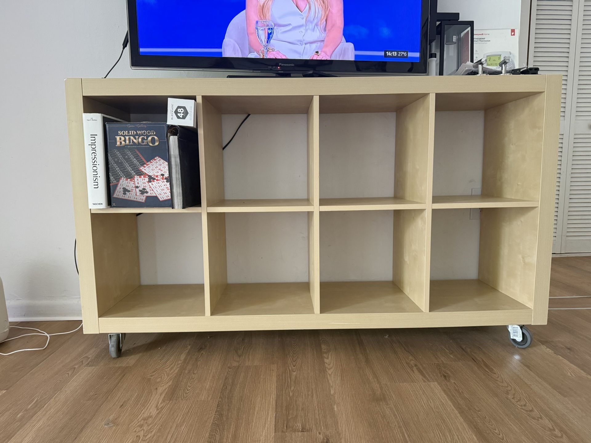 MOVING SALE!  TWO Ikea Kallax Book Shelves For Sale