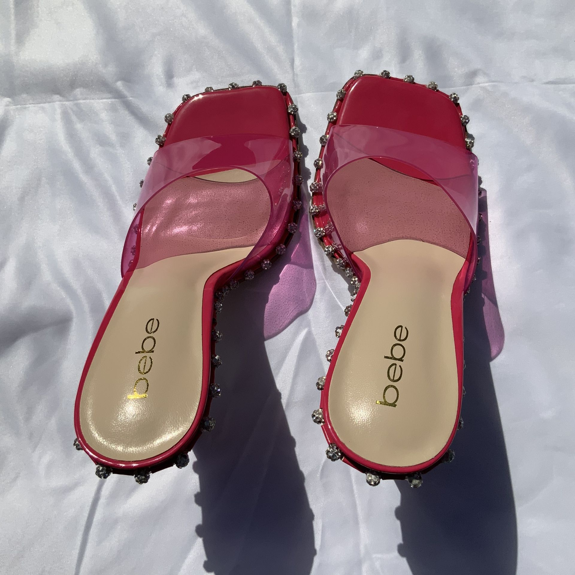 Barbie Pink Strap Heel – Mesh