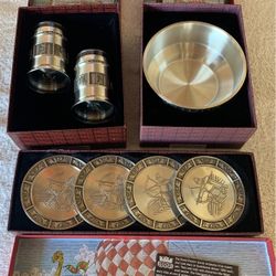 Konge Tinn Pewter Set