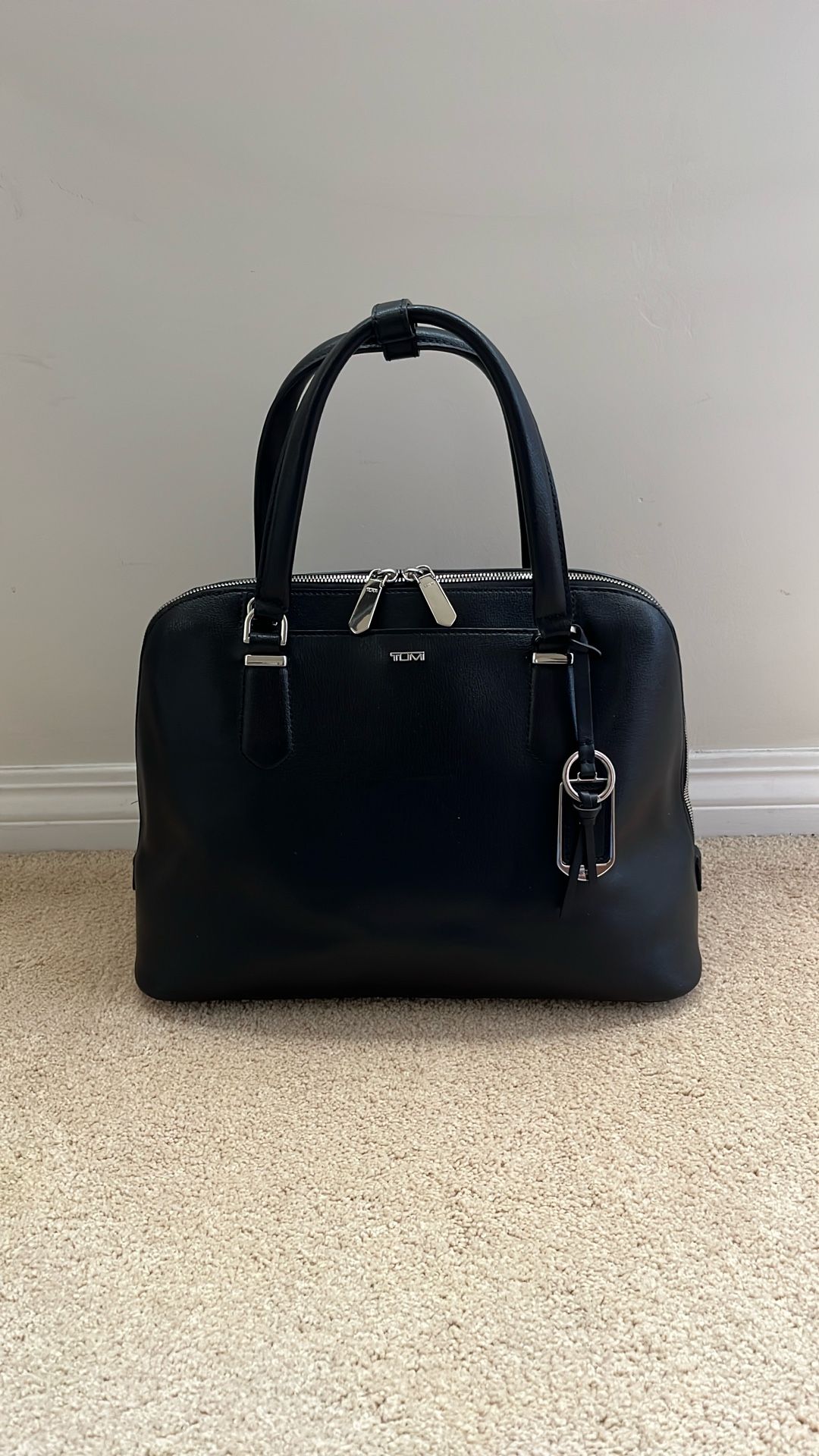 Tumi Leather Handbag