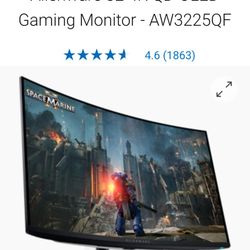 Alienware QD Oled 32 Inch 4k 240 Hz Freesync/Gsync