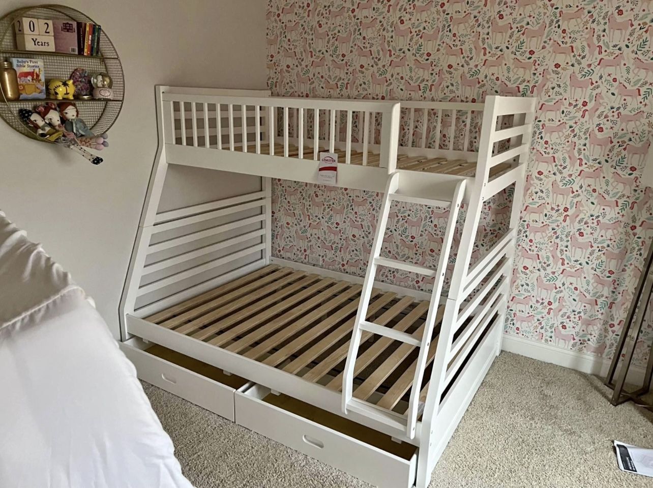 Twin Over Full Bunk Bed W/Draws Incredible Low Price! 