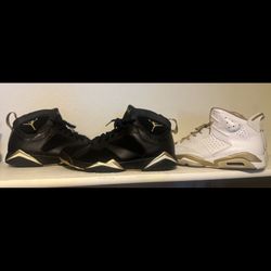 Air Jordan 7/6 Retro “Golden Moments Pack” SIZE 13