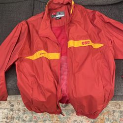 Nike USC zip up windbreaker