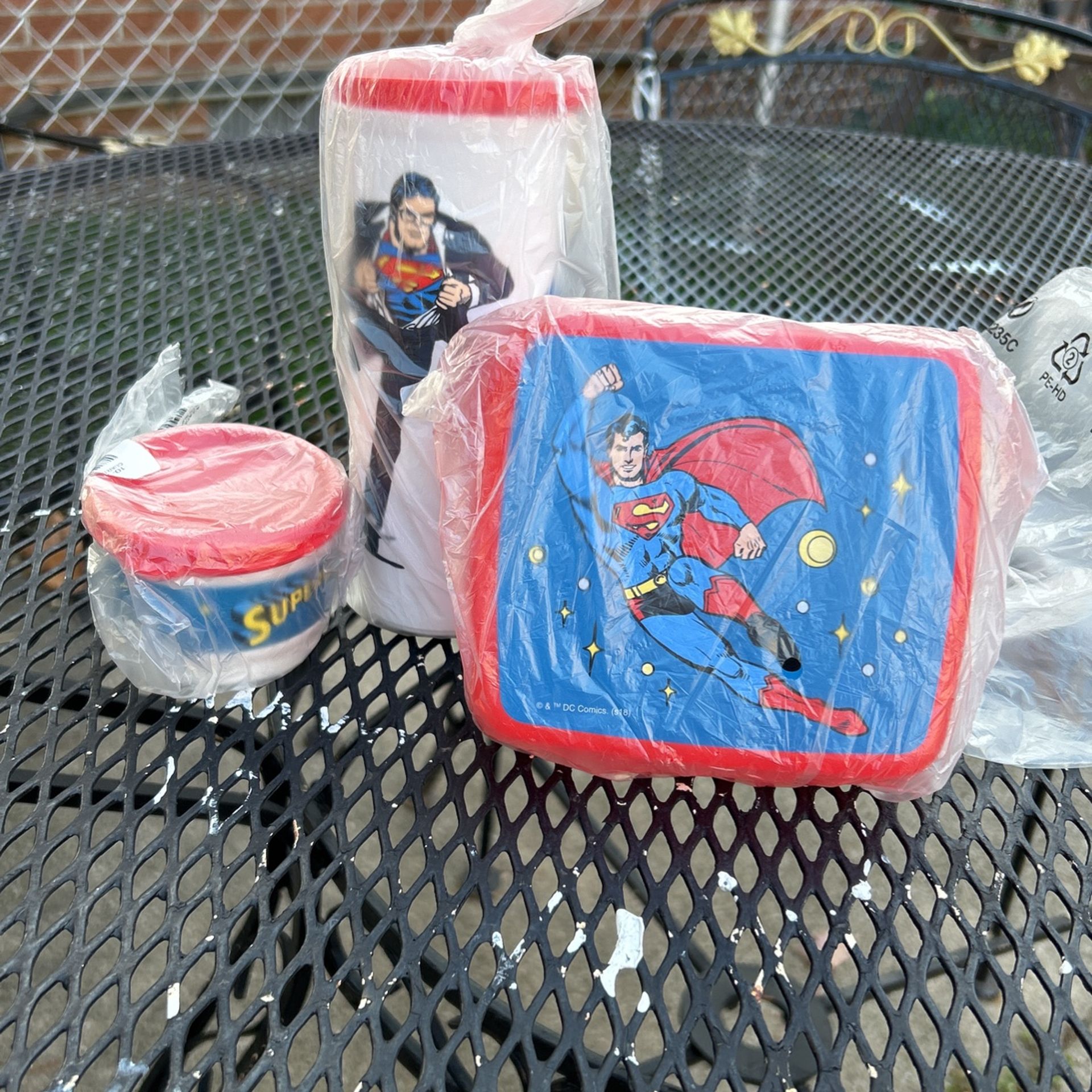 Superman kids snack set