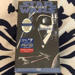 Star Wars Trilogy Lucas Film 20th Century Fox # 0609 Vintage VHS 1995 NEW SEALED
