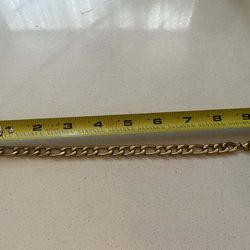 Gold plated bracelet