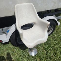 Boat seat and pedestal 