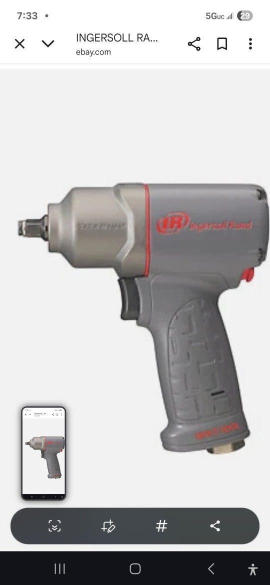 Ingersoll Rand 3/8 Air Impact