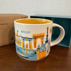 Yellow Epcot Mug