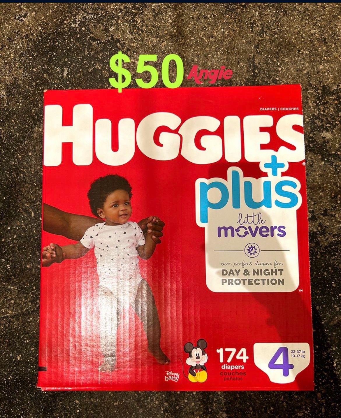 Huggies Little Movers Size 4 Plus 