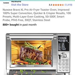 Nuwave Bravo XL Conventional Oven/ Air Fryer 
