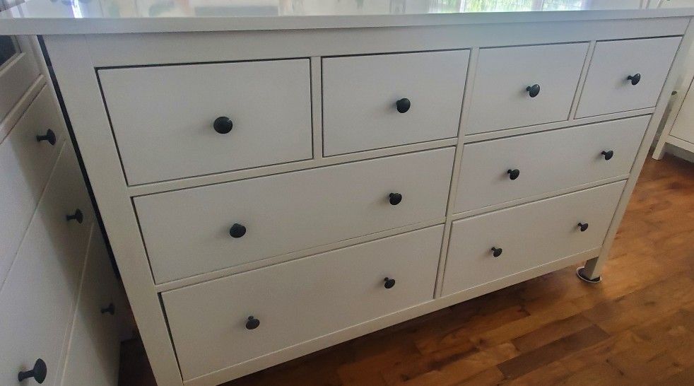 WHITE IKEA DRESSER