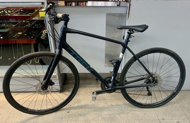 Trek FX Sport 6 Size Large 51cm 27in Wheel Hybrid Carbon Outdoor Sports Cycling Bicycle Bike lightweight Shimano 105 