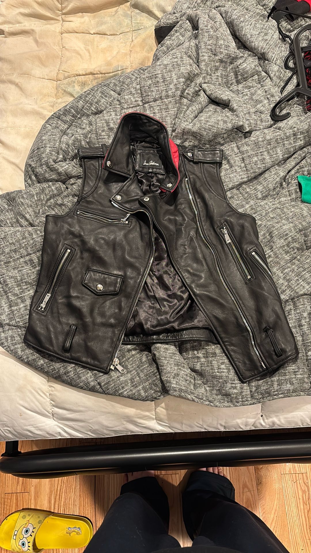 Sam Edelmam Leather Jacket 