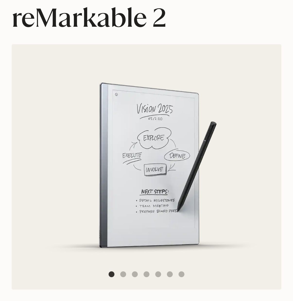 Paper Tablet - Remarkable 2