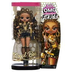 LOL Surprise OMG Fierce Royal Bee fashion doll with 15 Surprises Including Outfi