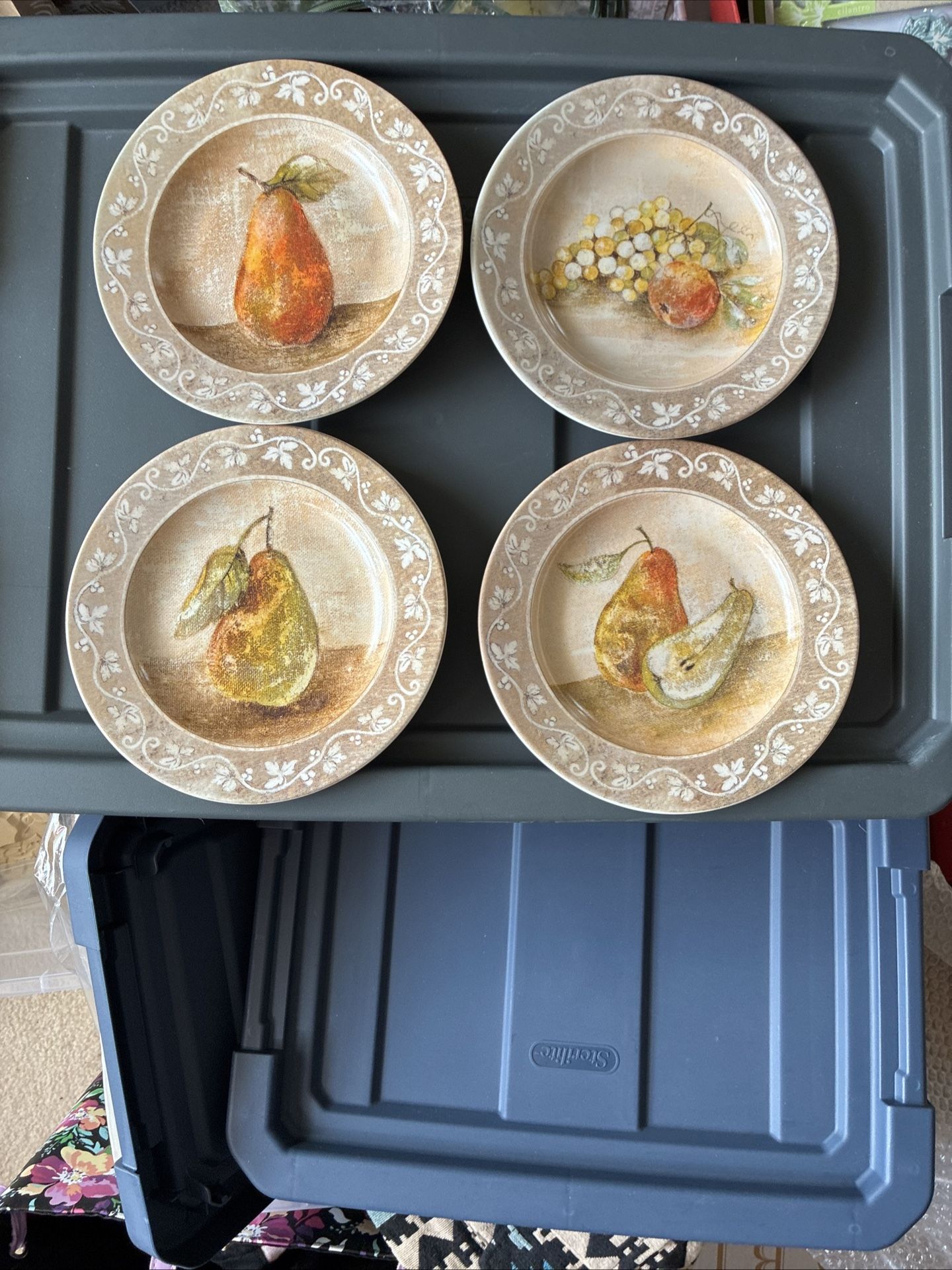 Luncheon/Decorative Ceramic Plates By Cypress