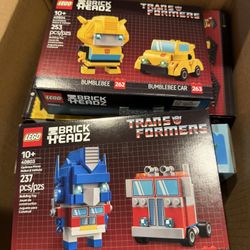 new LEGO Transformers Bumblebee Optimus Prime 