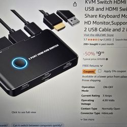 HDMI KVM Switch (2 Port)