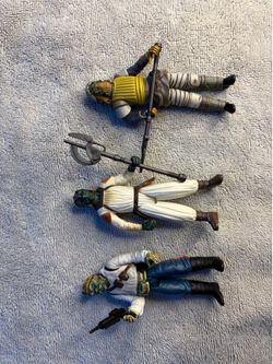 Star Wars power of the force Jabbas Skiff Guards