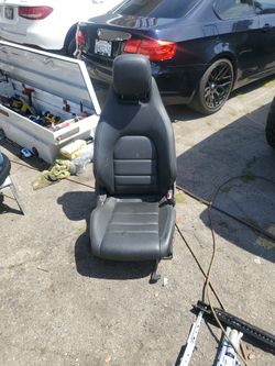 Mercedes Benz C250 C350 Coupe Passenger Seat Leather Part