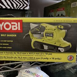 Ryobi belt sander