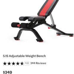 Bowflex adjustable Weight Bench 