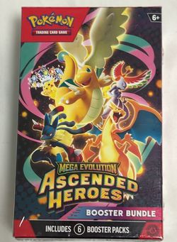 Pokemon Ascended Heroes Booster Bundle 