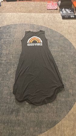 Good Vibes Sleeveless Maxi Dress