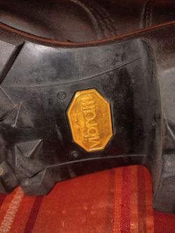 Black lace up Chippewa boots
